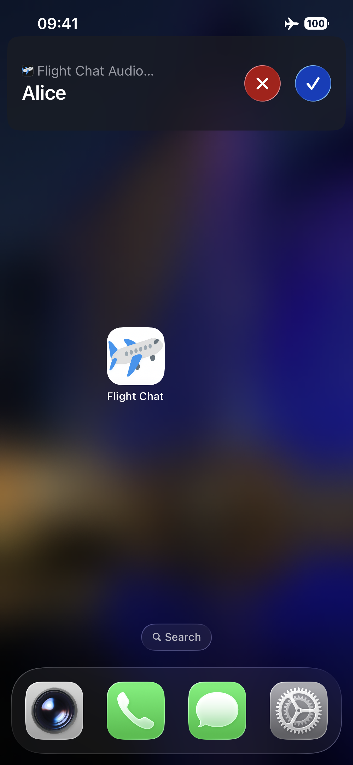 Flight Chat App Screenshot 5